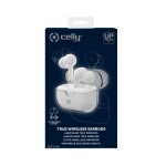 Celly CLEAR -True Wireless ασύρματα ακουστικά - Λευκά